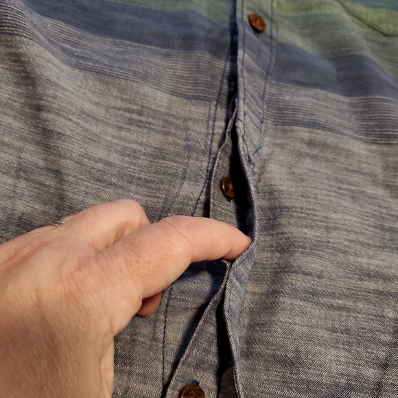 Vans cotton button down shirt - Picture 3 of 10